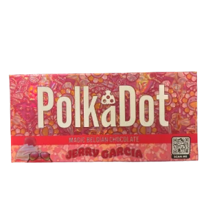 Polkadot Jerry Garcia Belgian Chocolate Bar For Sale