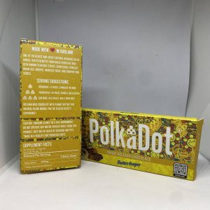 Polkadot Butterfinger Mushroom Belgian Chocolate For Sale