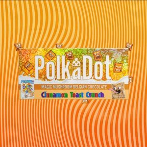 PolkaDot Cinnamon Toast Crunch Belgian Chocolate For Sale