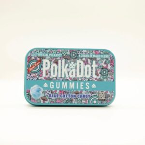 Polkadot Blue Cotton Candy Gummies For Sale 