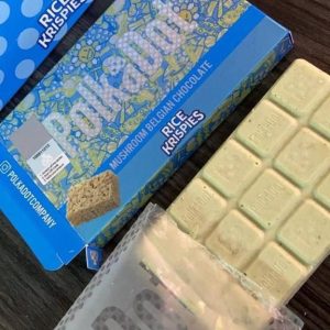 PolkaDot Rice Krispies Mushroom Chocolate Bars For Sale